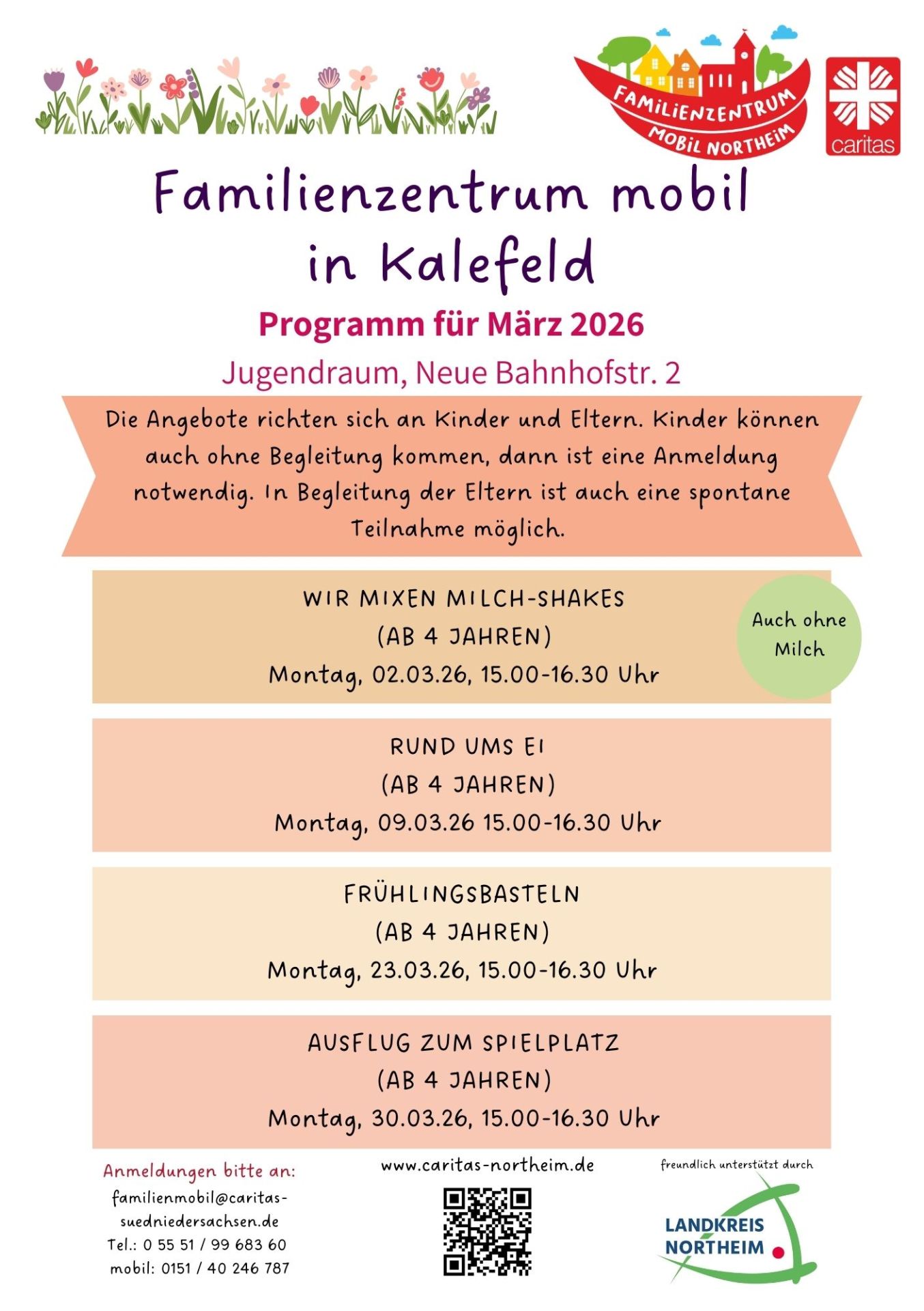 Programm Kalefeld - Kalefeld März 2026
